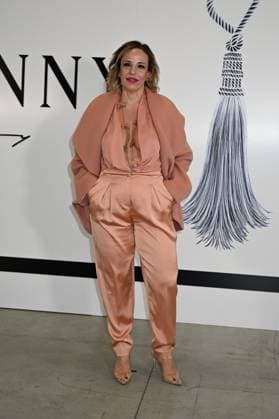 Milan, Milan Women s Fashion Week: Fall Winter 2025 - Women s Fashion, Fall Winter 2025.- Genny fashion show - guests in the photo: Antonella Franceschelli  Copyright: xSimonaxChiocciax xipa-agency.netx xSimonaxChiocciax IPA_Agency_IPA54643750