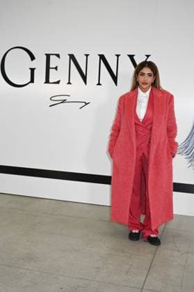 Milan, Milan Women s Fashion Week: Fall Winter 2025 - Women s Fashion, Fall Winter 2025.- Genny fashion show - guests in the photo: Noor Stars  Copyright: xSimonaxChiocciax xipa-agency.netx xSimonaxChiocciax IPA_Agency_IPA54643790