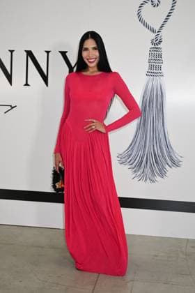 Milan, Milan Women s Fashion Week: Fall Winter 2025 - Women s Fashion, Fall Winter 2025.- Genny fashion show - guests in the photo: Zarina Leva  Copyright: xSimonaxChiocciax xipa-agency.netx xSimonaxChiocciax IPA_Agency_IPA54643802