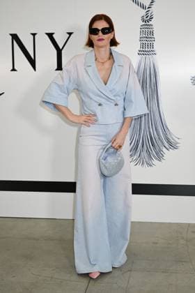 Milan, Milan Women s Fashion Week: Fall Winter 2025 - Women s Fashion, Fall Winter 2025.- Genny fashion show - guests in the photo: CHiara Galiazzo  Copyright: xSimonaxChiocciax xipa-agency.netx xSimonaxChiocciax IPA_Agency_IPA54643811