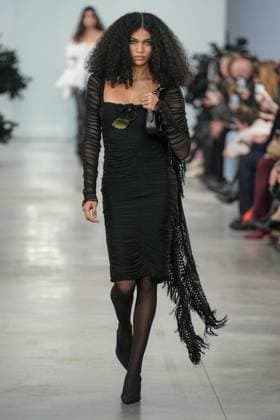 Milan, Milan Women s Fashion Week: Fall Winter 2025 26 - Women s Fashion, Fall Winter 2025 26 - Blumarine fashion show - catwalk in the photo: Model  Copyright: xRiccardoxGIordanox xipa-agency.netx xRiccardoxGIordanox IPA_Agency_IPA54644790