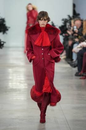 Milan, Milan Women s Fashion Week: Fall Winter 2025 26 - Women s Fashion, Fall Winter 2025 26 - Blumarine fashion show - catwalk in the photo: Model  Copyright: xRiccardoxGIordanox xipa-agency.netx xRiccardoxGIordanox IPA_Agency_IPA54644843