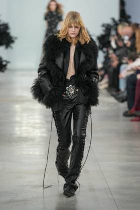 Milan, Milan Women s Fashion Week: Fall Winter 2025 26 - Women s Fashion, Fall Winter 2025 26 - Blumarine fashion show - catwalk in the photo: Model  Copyright: xRiccardoxGIordanox xipa-agency.netx xRiccardoxGIordanox IPA_Agency_IPA54644882