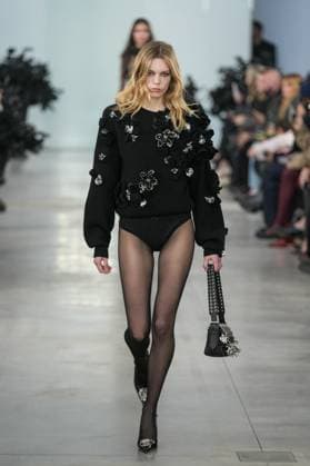 Milan, Milan Women s Fashion Week: Fall Winter 2025 26 - Women s Fashion, Fall Winter 2025 26 - Blumarine fashion show - catwalk in the photo: Model  Copyright: xRiccardoxGIordanox xipa-agency.netx xRiccardoxGIordanox IPA_Agency_IPA54644997