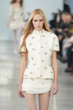 Milan, Milan Women s Fashion Week: Fall Winter 2025 26 - Women s Fashion, Fall Winter 2025 26 - Blumarine fashion show - catwalk in the photo: Model  Copyright: xRiccardoxGIordanox xipa-agency.netx xRiccardoxGIordanox IPA_Agency_IPA54644953