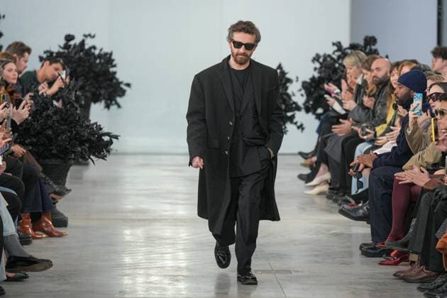 Milan, Milan Women s Fashion Week: Fall Winter 2025 26 - Women s Fashion, Fall Winter 2025 26 - Blumarine fashion show - catwalk in the photo: David Koma  Copyright: xRiccardoxGIordanox xipa-agency.netx xRiccardoxGIordanox IPA_Agency_IPA54645181