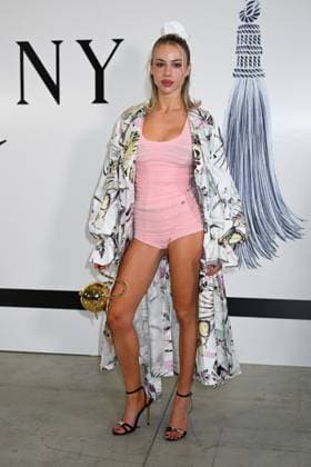 Milan, Milan Women s Fashion Week: Fall Winter 2025 - Women s Fashion, Fall Winter 2025.- Genny fashion show - guests in the photo: Gaia Clerici  Copyright: xSimonaxChiocciax xipa-agency.netx xSimonaxChiocciax IPA_Agency_IPA54643891