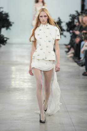 Milan, Milan Women s Fashion Week: Fall Winter 2025 26 - Women s Fashion, Fall Winter 2025 26 - Blumarine fashion show - catwalk in the photo: Model  Copyright: xRiccardoxGIordanox xipa-agency.netx xRiccardoxGIordanox IPA_Agency_IPA54644947