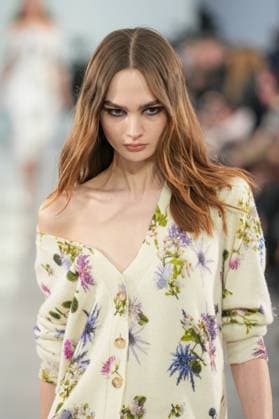 Milan, Milan Women s Fashion Week: Fall Winter 2025 26 - Women s Fashion, Fall Winter 2025 26 - Blumarine fashion show - catwalk in the photo: Model  Copyright: xRiccardoxGIordanox xipa-agency.netx xRiccardoxGIordanox IPA_Agency_IPA54644982