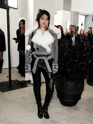 Milan, Milan Women s Fashion Week: Fall Winter 2025 - Blumarine fashion show - front row - Pictured: Caroline Hu  Copyright: xRiccardoxGiordanox xipa-agency.netx xRiccardoxGiordanox IPA_Agency_IPA54645275