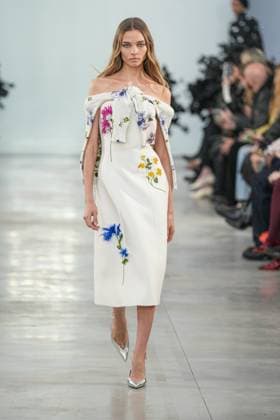 Milan, Italy: Milan, Milan Women s Fashion Week: Fall Winter 2025 26 - Women s Fashion, Fall Winter 2025 26 - Blumarine fashion show - catwalk in the photo: Model Milan Italy  - ZUMAp169 20250227_zea_p169_464 Copyright: xRiccardoxGIordanox