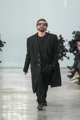 Milan, Italy: Milan, Milan Women s Fashion Week: Fall Winter 2025 26 - Women s Fashion, Fall Winter 2025 26 - Blumarine fashion show - catwalk in the photo: David Koma Milan Italy  - ZUMAp169 20250227_zea_p169_493 Copyright: xRiccardoxGIordanox