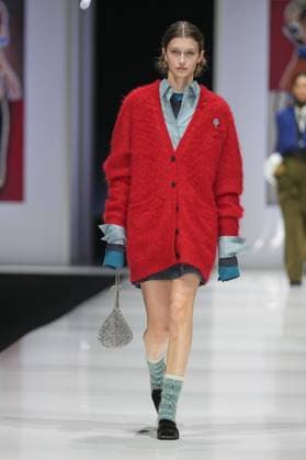 Milan, Milan Women s Fashion Week: Fall Winter 2025 26 - Women s Fashion, Fall Winter 2025 26 - Anteprima fashion show - catwalk in the photo: Model  Copyright: xRiccardoxGIordanox xipa-agency.netx xRiccardoxGIordanox IPA_Agency_IPA54645817