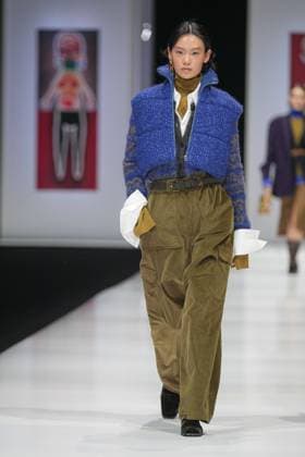 Milan, Milan Women s Fashion Week: Fall Winter 2025 26 - Women s Fashion, Fall Winter 2025 26 - Anteprima fashion show - catwalk in the photo: Model  Copyright: xRiccardoxGIordanox xipa-agency.netx xRiccardoxGIordanox IPA_Agency_IPA54645841