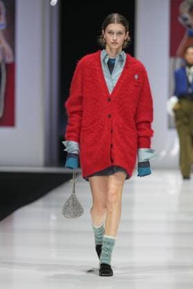 Milan, Milan Women s Fashion Week: Fall Winter 2025 26 - Preview Show - catwalk Milan, Milan Women s Fashion Week: Fall Winter 2025 26 - Women s Fashion, Fall Winter 2025 26 - Anteprima fashion show - catwalk in the photo: Model MILAN Italy  Copyright: xIPA ABACAx