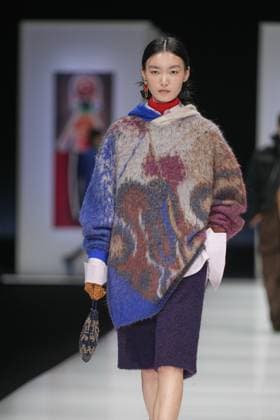 Milan, Milan Women s Fashion Week: Fall Winter 2025 26 - Women s Fashion, Fall Winter 2025 26 - Anteprima fashion show - catwalk in the photo: Model  Copyright: xRiccardoxGIordanox xipa-agency.netx xRiccardoxGIordanox IPA_Agency_IPA54646441