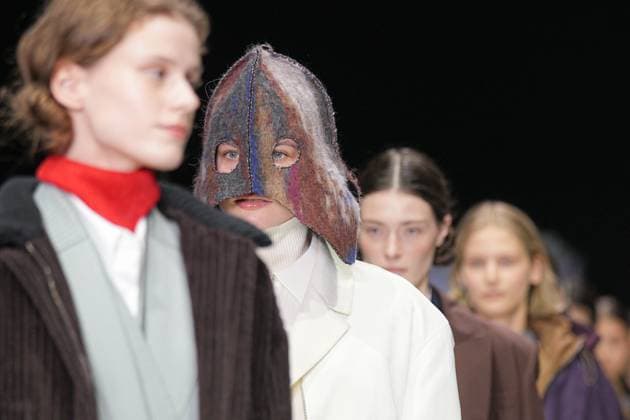 Milan, Milan Women s Fashion Week: Fall Winter 2025 26 - Women s Fashion, Fall Winter 2025 26 - Anteprima fashion show - catwalk in the photo: Model  Copyright: xRiccardoxGIordanox xipa-agency.netx xRiccardoxGIordanox IPA_Agency_IPA54646525