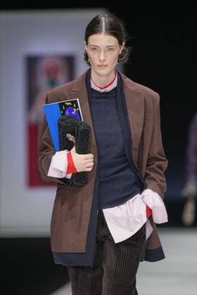 Milan, Milan Women s Fashion Week: Fall Winter 2025 26 - Preview Show - catwalk Milan, Milan Women s Fashion Week: Fall Winter 2025 26 - Women s Fashion, Fall Winter 2025 26 - Anteprima fashion show - catwalk in the photo: Model MILAN Italy  Copyright: xIPA ABACAx
