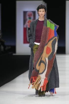 Milan, Milan Women s Fashion Week: Fall Winter 2025 26 - Preview Show - catwalk Milan, Milan Women s Fashion Week: Fall Winter 2025 26 - Women s Fashion, Fall Winter 2025 26 - Anteprima fashion show - catwalk in the photo: Model MILAN Italy  Copyright: xIPA ABACAx