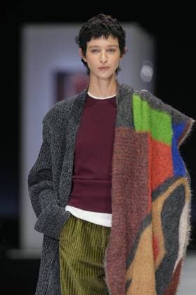 Milan, Milan Women s Fashion Week: Fall Winter 2025 26 - Preview Show - catwalk Milan, Milan Women s Fashion Week: Fall Winter 2025 26 - Women s Fashion, Fall Winter 2025 26 - Anteprima fashion show - catwalk in the photo: Model MILAN Italy  Copyright: xIPA ABACAx