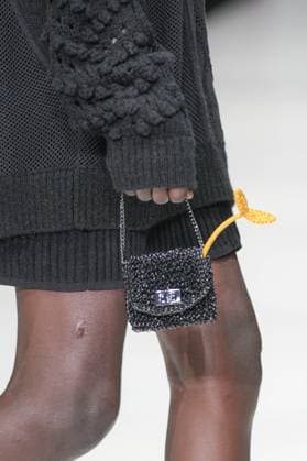Milan, Italy: Milan, Milan Women s Fashion Week: Fall Winter 2025 26 - Women s Fashion, Fall Winter 2025 26 - Anteprima fashion show - catwalk in the photo: detail Milan Italy  - ZUMAp169 20250227_zea_p169_550 Copyright: xRiccardoxGIordanox
