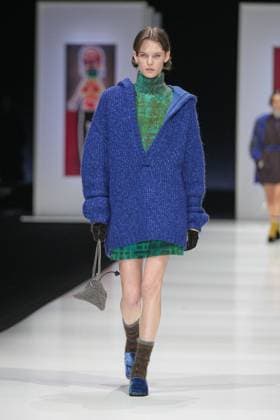 Milan, Milan Women s Fashion Week: Fall Winter 2025 26 - Preview Show - catwalk Milan, Milan Women s Fashion Week: Fall Winter 2025 26 - Women s Fashion, Fall Winter 2025 26 - Anteprima fashion show - catwalk in the photo: Model MILAN Italy  Copyright: xIPA ABACAx