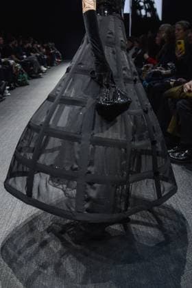 February 27, 2025, Milano: A model presents a creation by Emporio Armani at the Milan Fashion Week, in Milan, Italy, 28 February 2025. The Fall Winter 2025 2026 collections are presented until 03 March 2025. .ANSA MATTEO CORNER Milano  - ZUMAa110 20250227_zaf_a110_032 Copyright: xMatteoxCornerx xZ14x