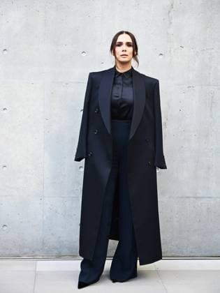 Milan, Milan Women s Fashion Week: Fall Winter 2025 26 - Emporio Armani Fashion Show - Catwalk Milan, Milan Women s Fashion Week: Fall Winter 2025 26 - Emporio Armani fashion show - catwalk - In the photo: Lucrezia Guidone -  Copyright: xIPA ABACAx