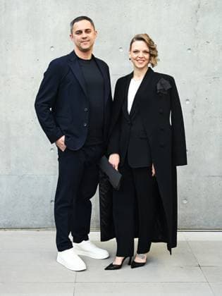Milan, Milan Women s Fashion Week: Fall Winter 2025 26 - Emporio Armani Fashion Show - Catwalk Milan, Milan Women s Fashion Week: Fall Winter 2025 26 - Emporio Armani fashion show - catwalk - In the photo: Arianna Fontana, guest -  Copyright: xIPA ABACAx
