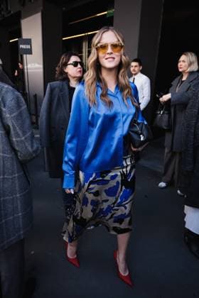 Milan, Milan Women s Fashion Week: Fall Winter 2025 - Women s Fashion, Fall Winter 2025 - Max Mara Fashion Show - Arrivals. In the photo: Valentina Ferragni (Designer and influencer)  Copyright: xAlessandroxBremecx xipa-agency.netx xx IPA_Agency_IPA54656288