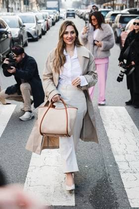 Milan, Milan Women s Fashion Week: Fall Winter 2025 - Women s Fashion, Fall Winter 2025 - Max Mara Fashion Show - Arrivals. In the photo: Beatrice Valli (Influencer)  Copyright: xAlessandroxBremecx xipa-agency.netx xx IPA_Agency_IPA54656366