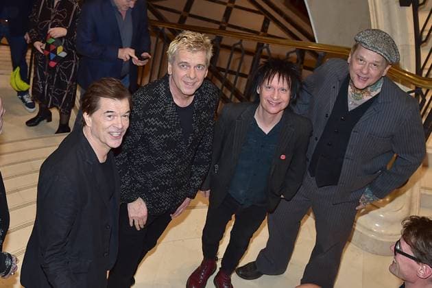16 MusikAutorenPreis 2025 GEMA EHRT DIE TOTEN HOSEN MIT DEM SONDERPREIS - INSPIRATION - Ritchie, Andreas von Holst, Andreas Meurer, Campino und Michael Breitkopf beim 16. MusikAutorenPreis 2025 im Hotel Ritz Charlton in Berlin, am 27.02.2025