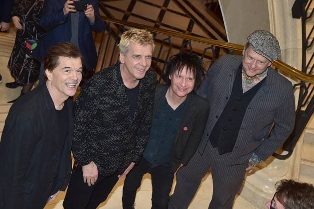 16 MusikAutorenPreis 2025 GEMA EHRT DIE TOTEN HOSEN MIT DEM SONDERPREIS - INSPIRATION - Ritchie, Andreas von Holst, Andreas Meurer, Campino und Michael Breitkopf beim 16. MusikAutorenPreis 2025 im Hotel Ritz Charlton in Berlin, am 27.02.2025