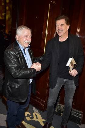 16 MusikAutorenPreis 2025 Wolf Biermann, Campino (bürgerlich Andreas Joachim Wolfgang Konrad Frege beim 16. MusikAutorenPreis 2025 im Hotel Ritz Charlton in Berlin, am 27.02.2025
