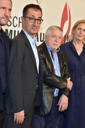 16 MusikAutorenPreis 2025 Wolf Biermann, Cem Özdemir (Bündnis 90 Die Grünen) beim 16. MusikAutorenPreis 2025 im Hotel Ritz Charlton in Berlin, am 27.02.2025