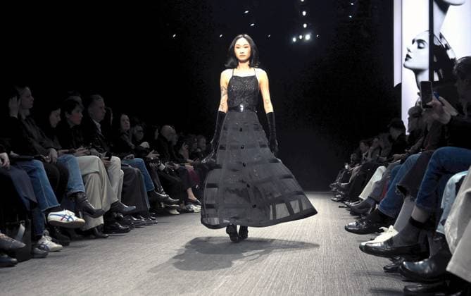 Milan, Women s Fashion, Emporio Armani Fashion Show Milan, Women s Fashion, Emporio Armani Fashion Show Milan Milan Italy  Copyright: xIPA ABACAx