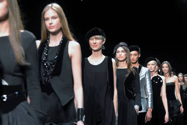 Milan, Women s Fashion, Emporio Armani Fashion Show Milan, Women s Fashion, Emporio Armani Fashion Show Milan Milan Italy  Copyright: xIPA ABACAx