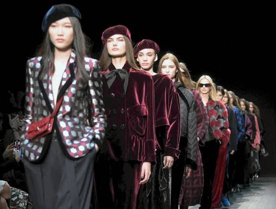 Milan, Women s Fashion, Emporio Armani Fashion Show Milan, Women s Fashion, Emporio Armani Fashion Show Milan Milan Italy  Copyright: xIPA ABACAx