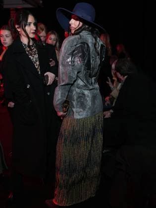 Milan, Milan Women s Fashion Week: Fall Winter 2025 26 - Roberto Cavalli fashion show - front row - In the photo: Aldy Przylipiak  Copyright: xRiccardoxGiordanox xipa-agency.netx xRiccardoxGiordanox IPA_Agency_IPA54662160