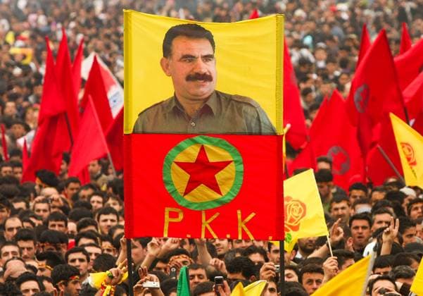 March 23, 2008, Â°Stanbul, Istanbul, Turkey: Abdullah Ocalan, the imprisoned leader of the PKK, called on the organization to lay down arms and dissolve itself. This statement is seen as a significant step towards ending the conflict between Turkey and the PKK, which has lasted for over 40 years. This call was made in parallel with recent positive steps towards peace taken by the Turkish government. These developments have the potential to significantly impact the dynamics of Turkey, Syria, and the broader Middle East. The image shows a scene from various demonstrations held by Kurds over the years, with a poster of Kurdish leader Abdullah Ocalan. Â°Stanbul Turkey - ZUMAs278 20080323_zip_s278_002 Copyright: xSerkanxSenturkx