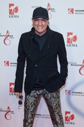 Peter Schilling - Deutscher Musikautoren Preis 2025 im Hotel Ritz Carlton in Berlin am 27.02.2025. Deutscher Musikautoren Preis 2025