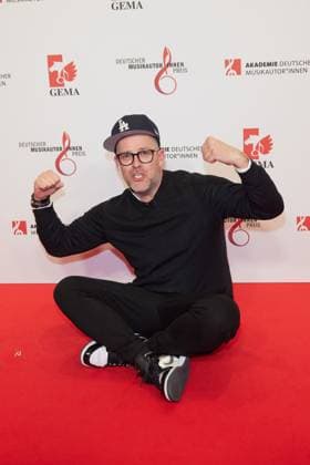 Ben Bluemel - Deutscher Musikautoren Preis 2025 im Hotel Ritz Carlton in Berlin am 27.02.2025. Deutscher Musikautoren Preis 2025