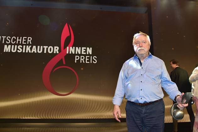 16 MusikAutorenPreis 2025 Wolf Biermann, Preistraeger fuer das LEBENSWERK beim 16. MusikAutorenPreis 2025 im Hotel Ritz Charlton in Berlin, am 27.02.2025