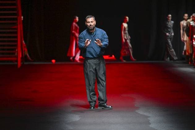 Milan, Italy: Milan, Milan Women s Fashion Week: Fall Winter 2025 - Women s Fashion, Fall Winter 2025.- Roberto Cavalli fashion show - catwalk in the photo: model Milan Italy  - ZUMAp169 20250228_zea_p169_064 Copyright: xSimonaxChiocciax
