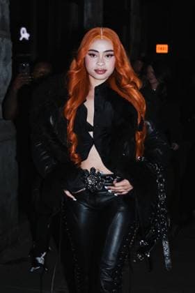 Milan, Italy: Milan, Milan Women s Fashion Week: Fall Winter 2025 - Women s Fashion, Fall Winter 2025 - RayBan Party - Arrivals. In the photo: Ice Spice (American Rapper) Milan Italy  - ZUMAp169 20250227_zea_p169_1345 Copyright: xAlessandroxBremecx