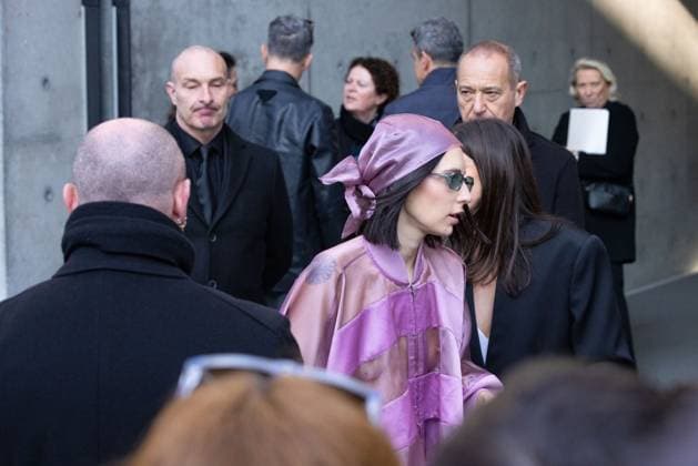 News - Emporio Armani - Arrivals - Milan Fashion Week - Womenswear Fall Winter 2025 2026 Francesca Busi is seen arriving at the Emporio Armani fashion show during the Milan Fashion Week - Womenswear Fall Winter 2025 2026 on February 27, 2025 in Milan, Italy. Photo: Cinzia Camela. MILAN Via Bergognone Italy Copyright: xCinziaxCamelax xLiveMediax LPN_1756619