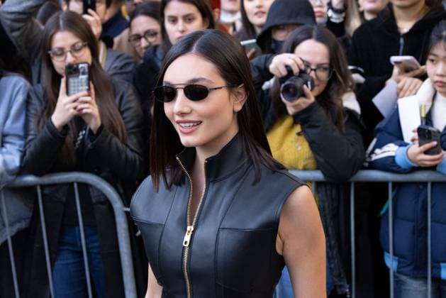 News - Emporio Armani - Arrivals - Milan Fashion Week - Womenswear Fall Winter 2025 2026 Mariasole Pollio is seen arriving at the Emporio Armani fashion show during the Milan Fashion Week - Womenswear Fall Winter 2025 2026 on February 27, 2025 in Milan, Italy. Photo: Cinzia Camela. MILAN Via Bergognone Italy Copyright: xCinziaxCamelax xLiveMediax LPN_1756631