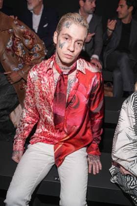 Milan, Italy: Milan, Milan Women s Fashion Week: Fall Winter 2025 26 - Roberto Cavalli fashion show - front row - In the photo: I ask Milan Italy  - ZUMAp169 20250227_zea_p169_1330 Copyright: xRiccardoxGIordanox