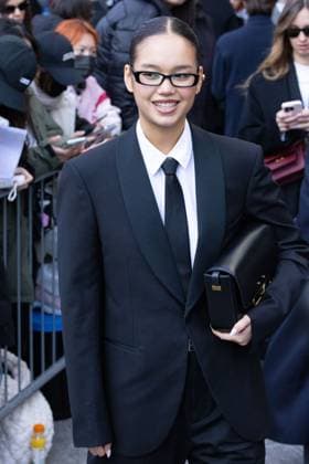 News - Emporio Armani - Arrivals - Milan Fashion Week - Womenswear Fall Winter 2025 2026 Guest is seen arriving at the Emporio Armani fashion show during the Milan Fashion Week - Womenswear Fall Winter 2025 2026 on February 27, 2025 in Milan, Italy. Photo: Cinzia Camela. MILAN Via Bergognone Italy Copyright: xCinziaxCamelax xLiveMediax LPN_1756663