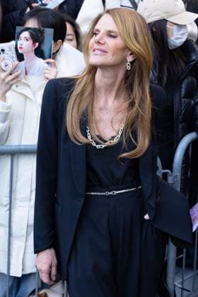 News - Emporio Armani - Arrivals - Milan Fashion Week - Womenswear Fall Winter 2025 2026 Anna Dello Russo is seen arriving at the Emporio Armani fashion show during the Milan Fashion Week - Womenswear Fall Winter 2025 2026 on February 27, 2025 in Milan, Italy. Photo: Cinzia Camela. MILAN Via Bergognone Italy Copyright: xCinziaxCamelax xLiveMediax LPN_1756686